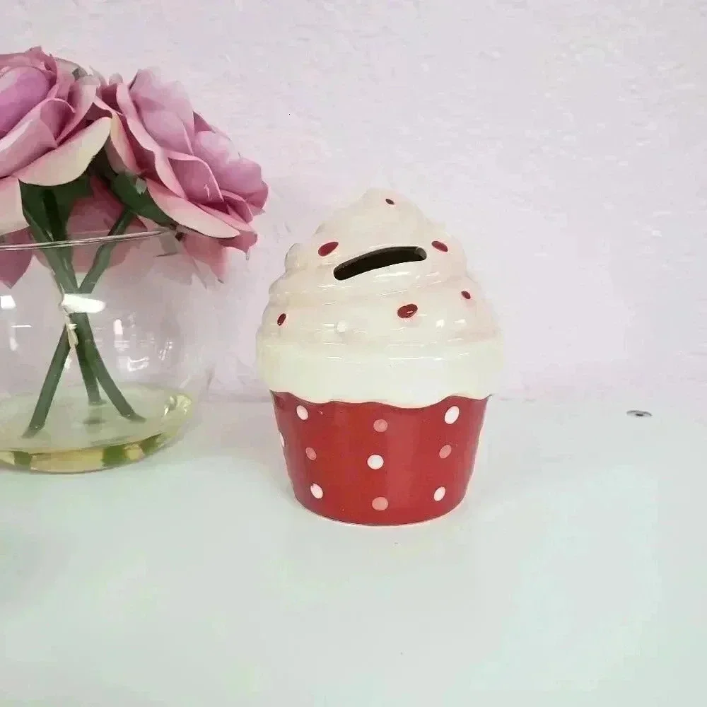 Ceramic Cupcake Bank  - Picture 2 of 5